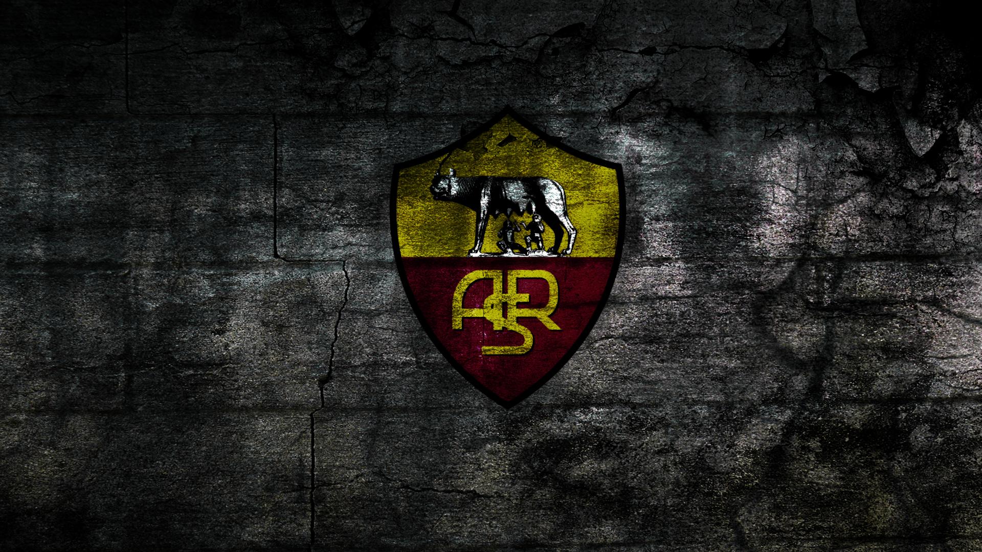 As Roma Logo Wallpaper