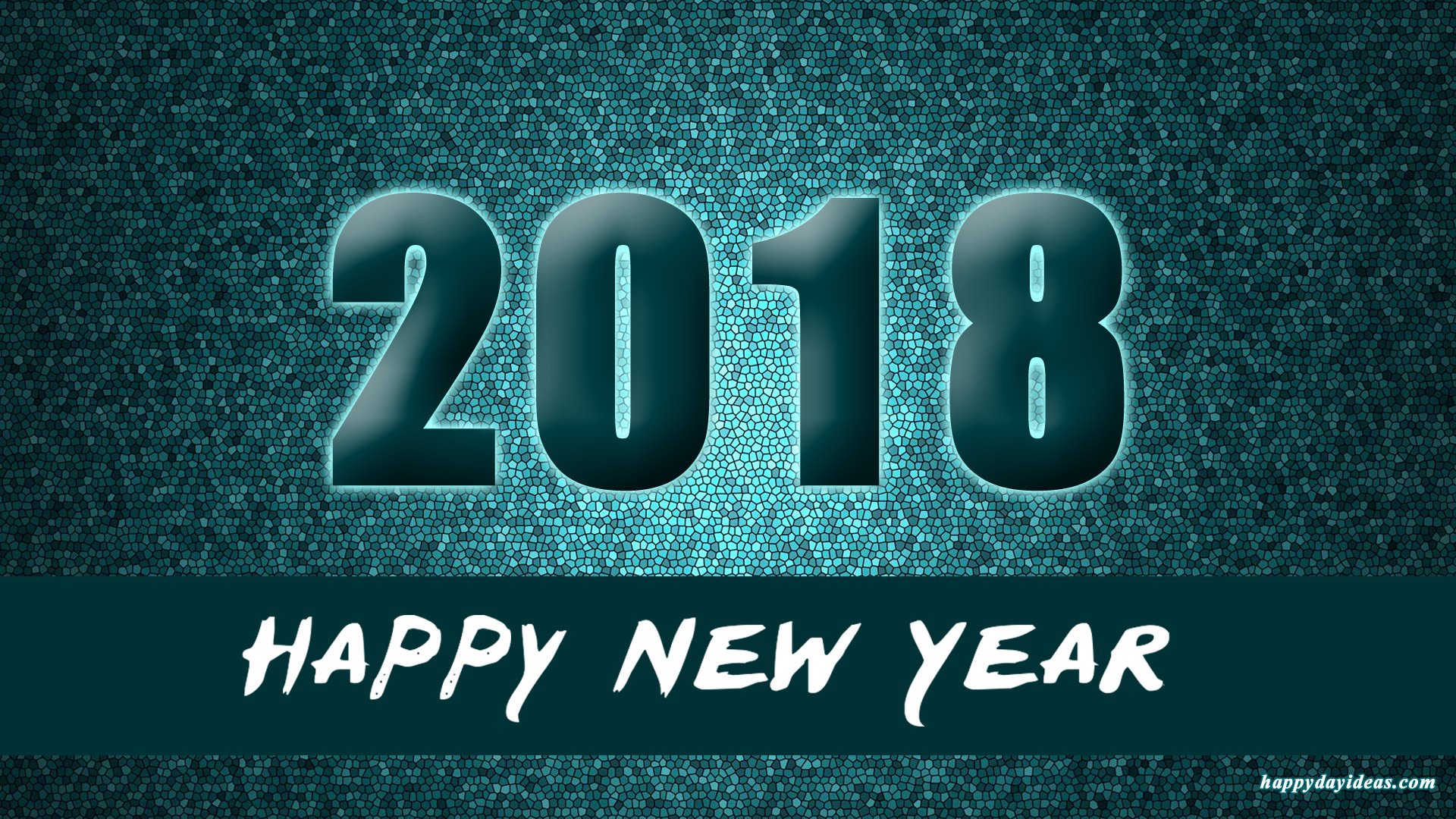 Happy New Year 2018 wallpaper download in HD 1920x1080