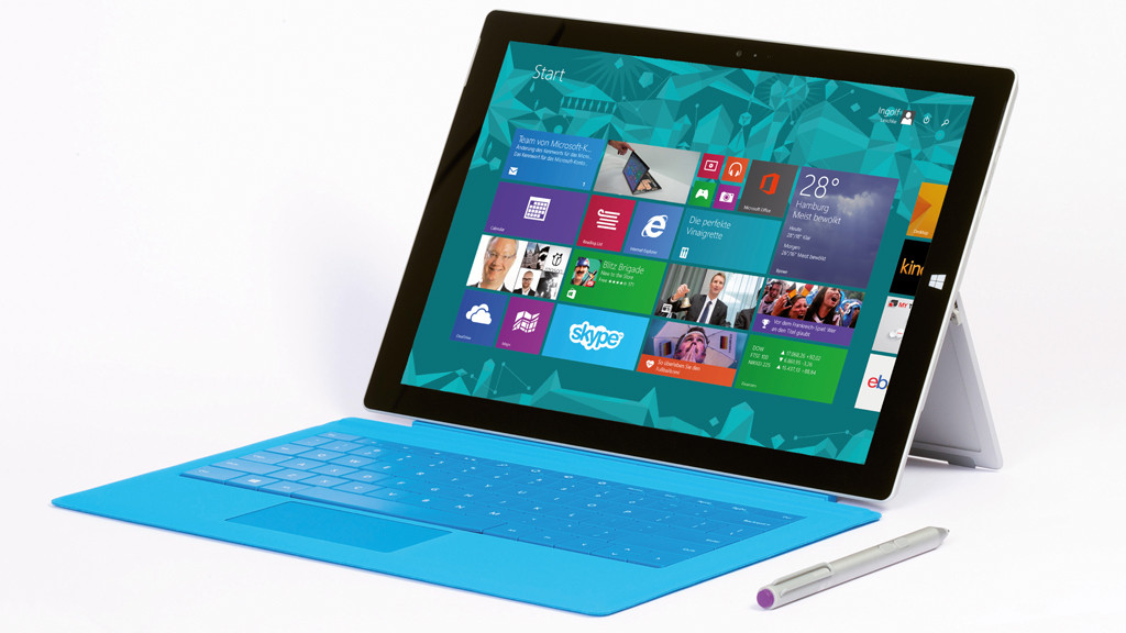 Windows Tablet Microsoft Surface Pro Die Tastatur Kostet Euro