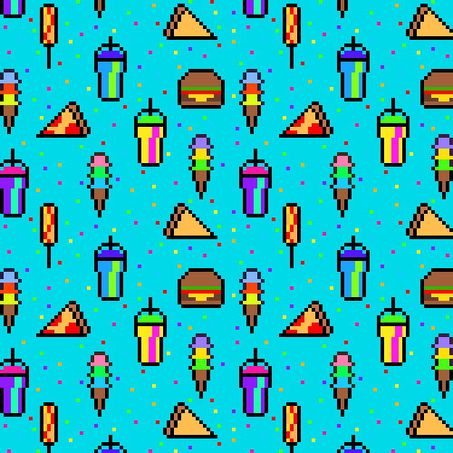 Lulinter Junk Food Background Patternhere S One That You Can Use