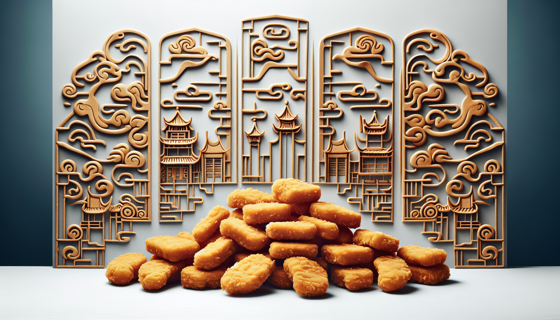 Artistic Chicken Nuggets Wallpaper HD By Quantumcurator
