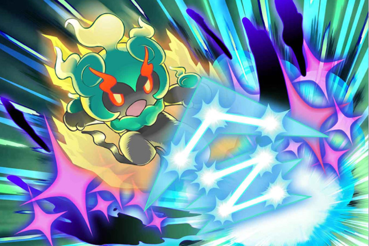 Pok Mon S Newest Legendary Is An Adorable Fighting Ghost Polygon