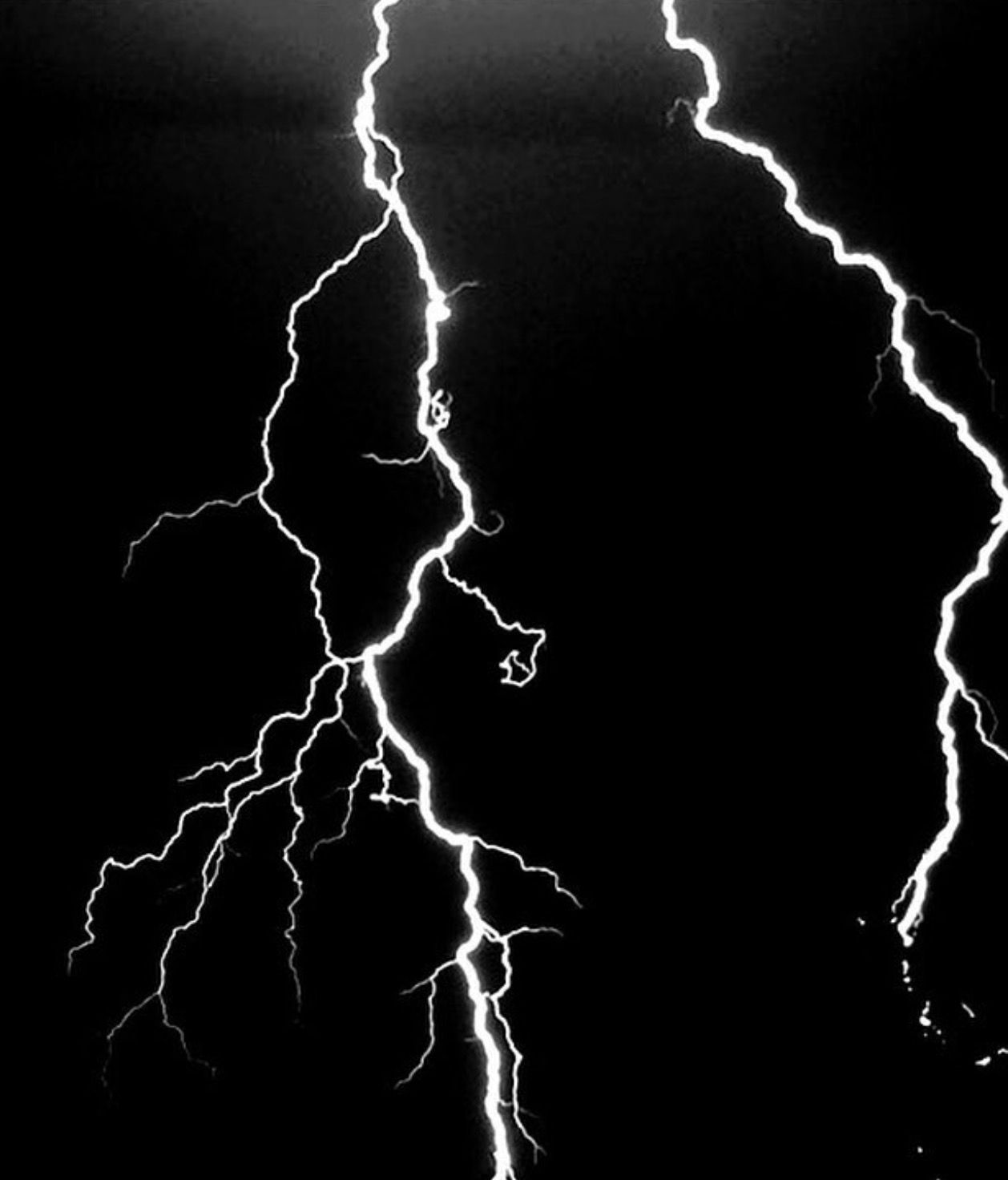 Lightning Aesthetic Background Wallpaper