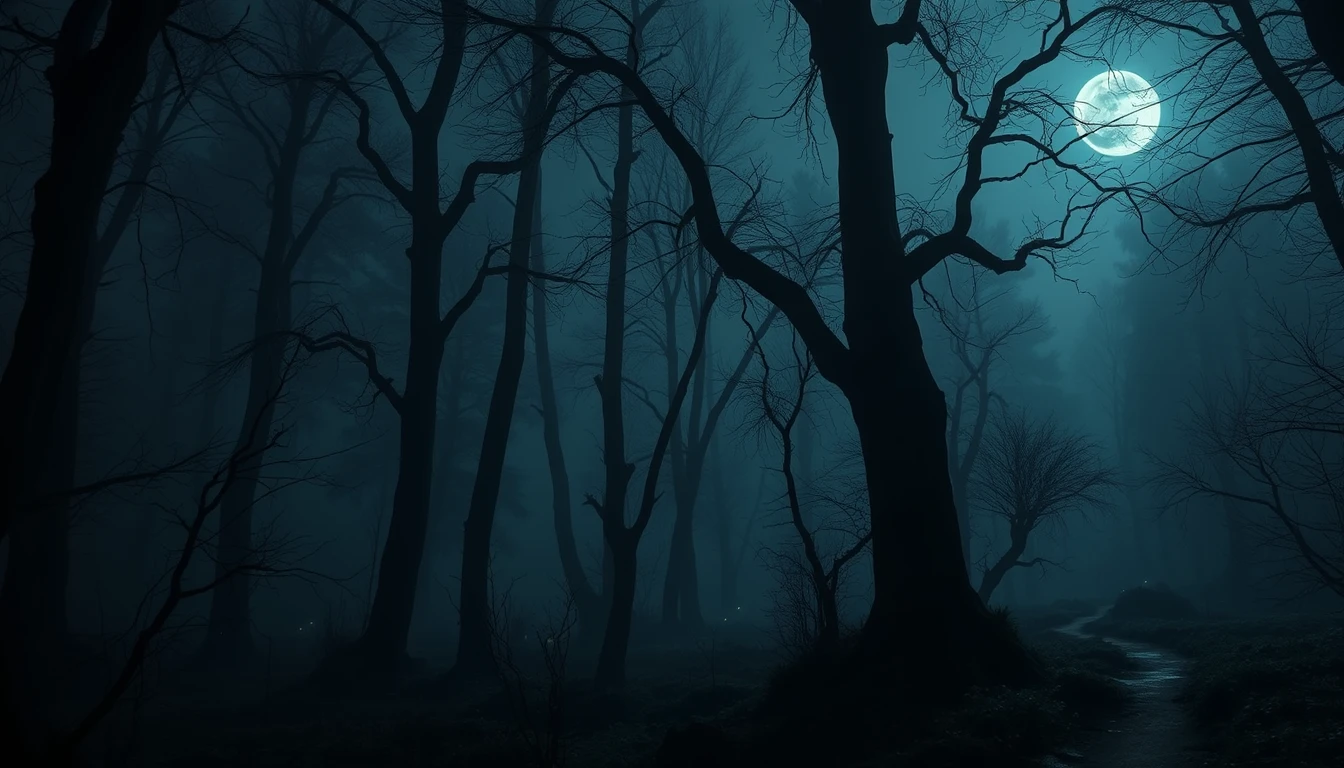 Spooky Forest Wallpaper