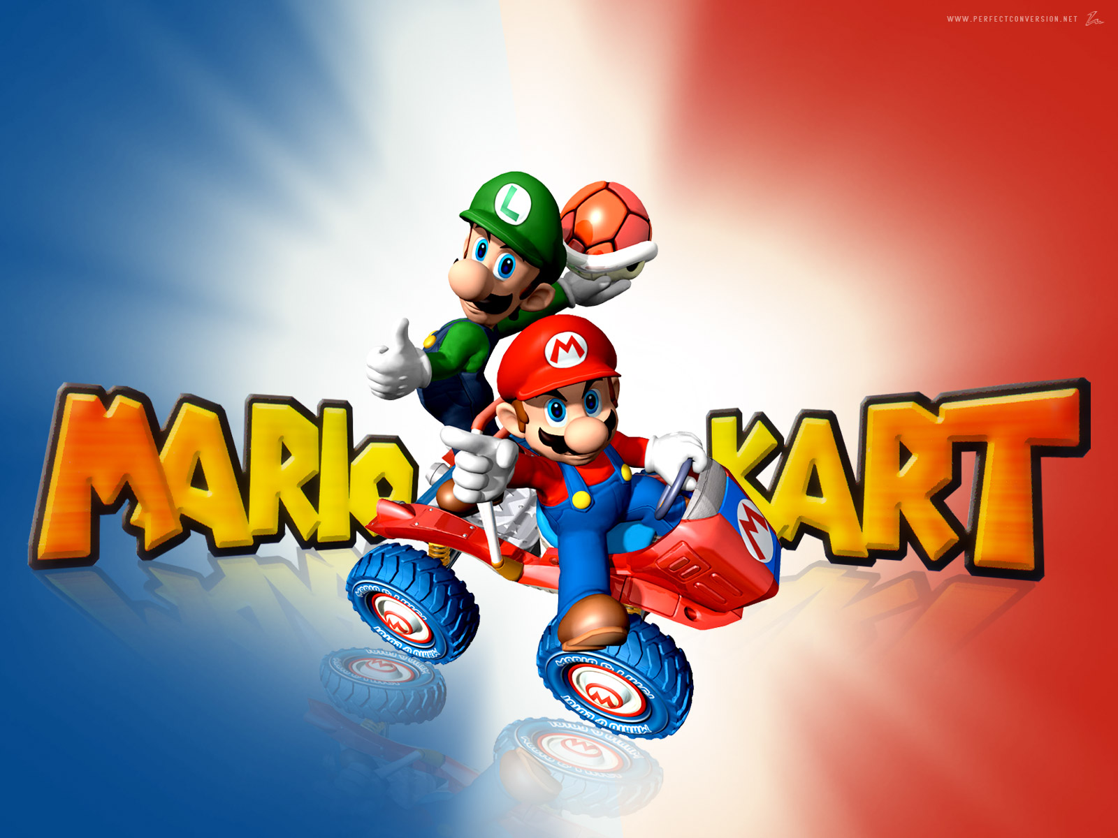 Mario Kart Flash PC a mario kart fanmade game in
