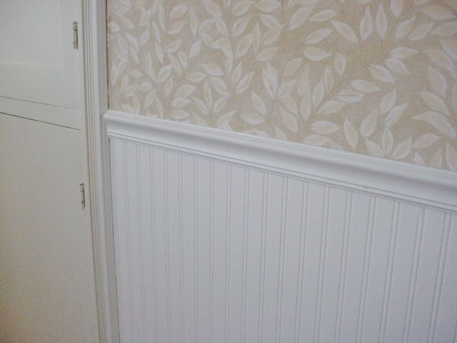 Beadboard Wallpaper From Lowe S Looks Like The Real Thing And It
