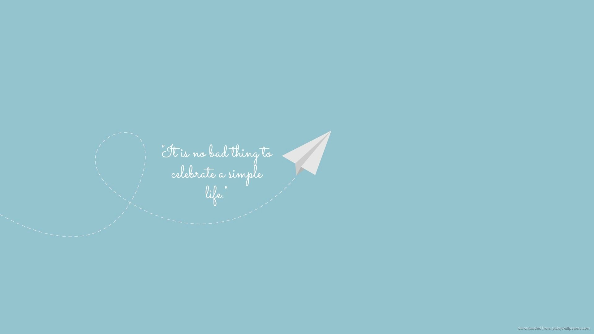 Celebrate simplicity Inspirational quotes wallpapers Wallpaper 1920x1080