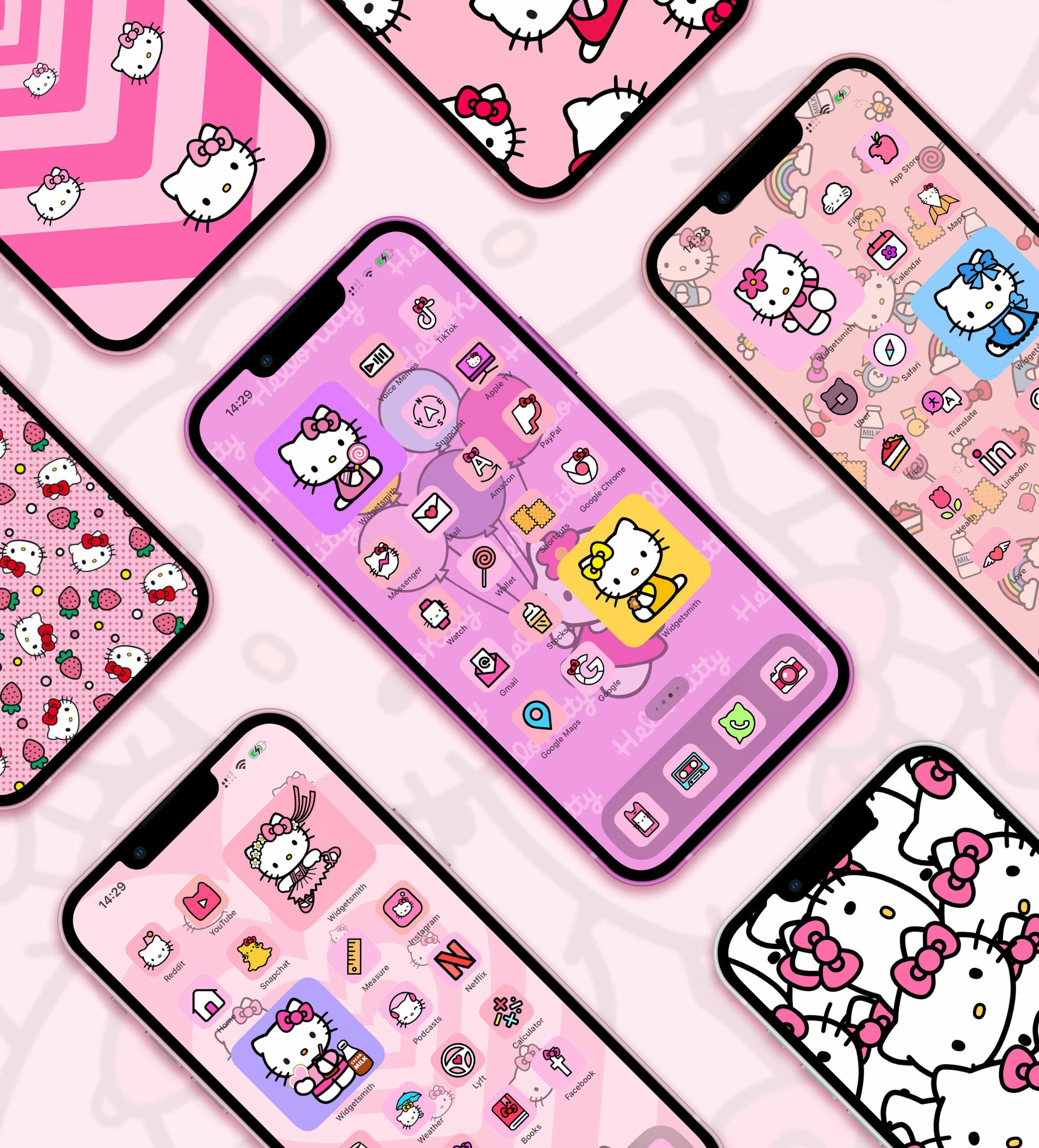 Hello Kitty App Icons iPhone Sanrio Aesthetic