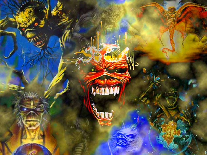 Eddie Iron Maiden Entertainment Music HD Desktop Wallpaper