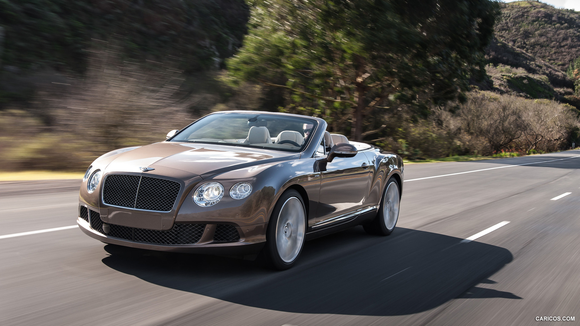 Bentley Continental Gt Speed Convertible Thunder Front HD