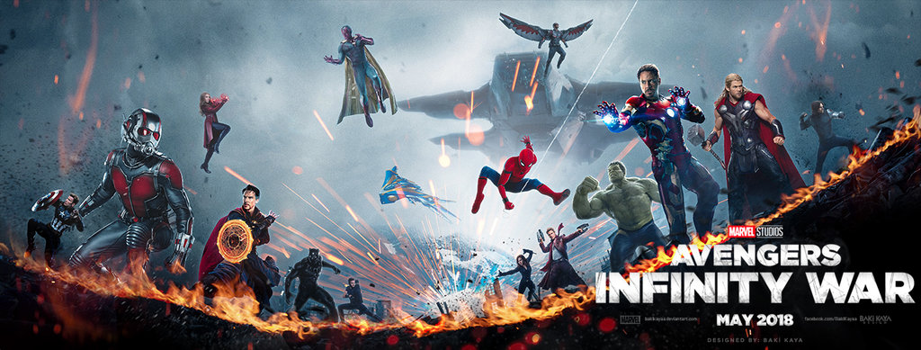 Avengers Infinity War Banner By Bakikayaa