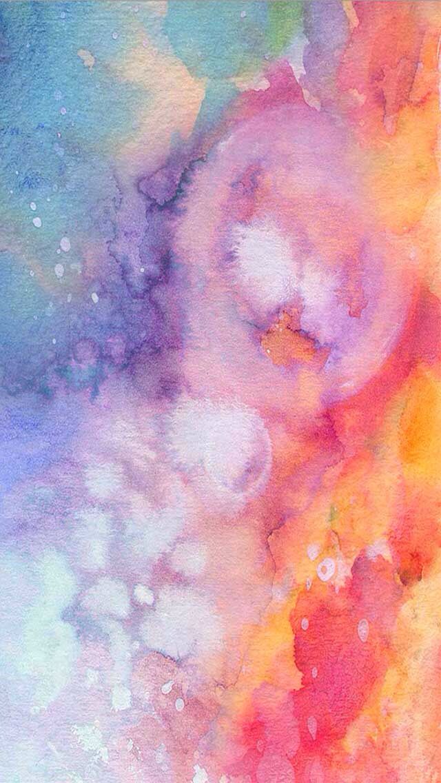 iPhone Background I Wallpaper 5s Watercolors