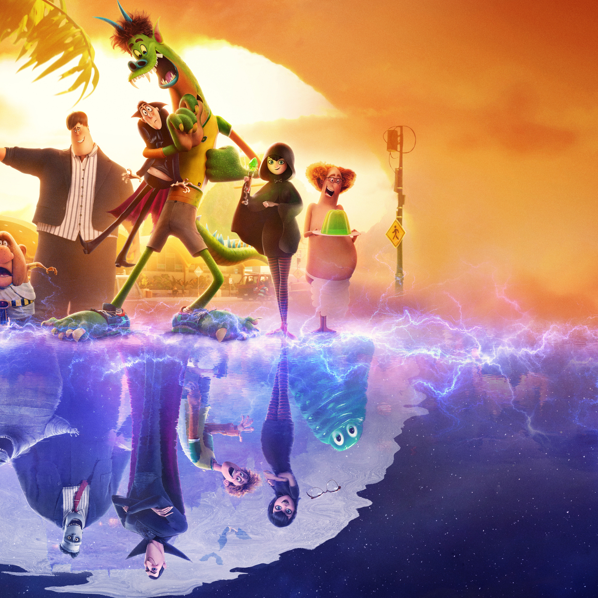 Hotel Transylvania Transformania iPad Air HD 4k Wallpaper