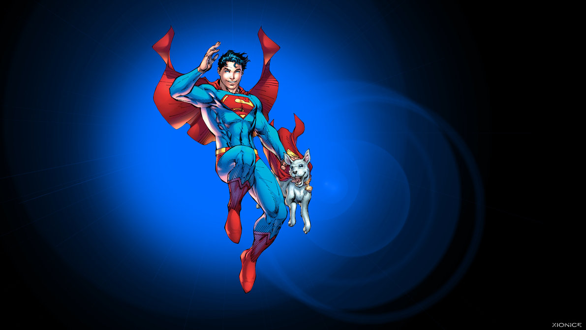 Superboy And Krypto By Jim Lee Xionice
