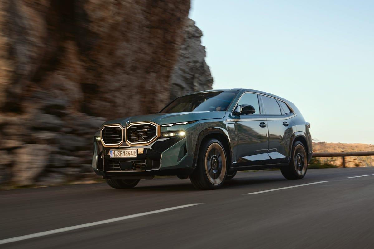 Bmw Xm Phev Suv Has Brash And Crazy Style Cnet
