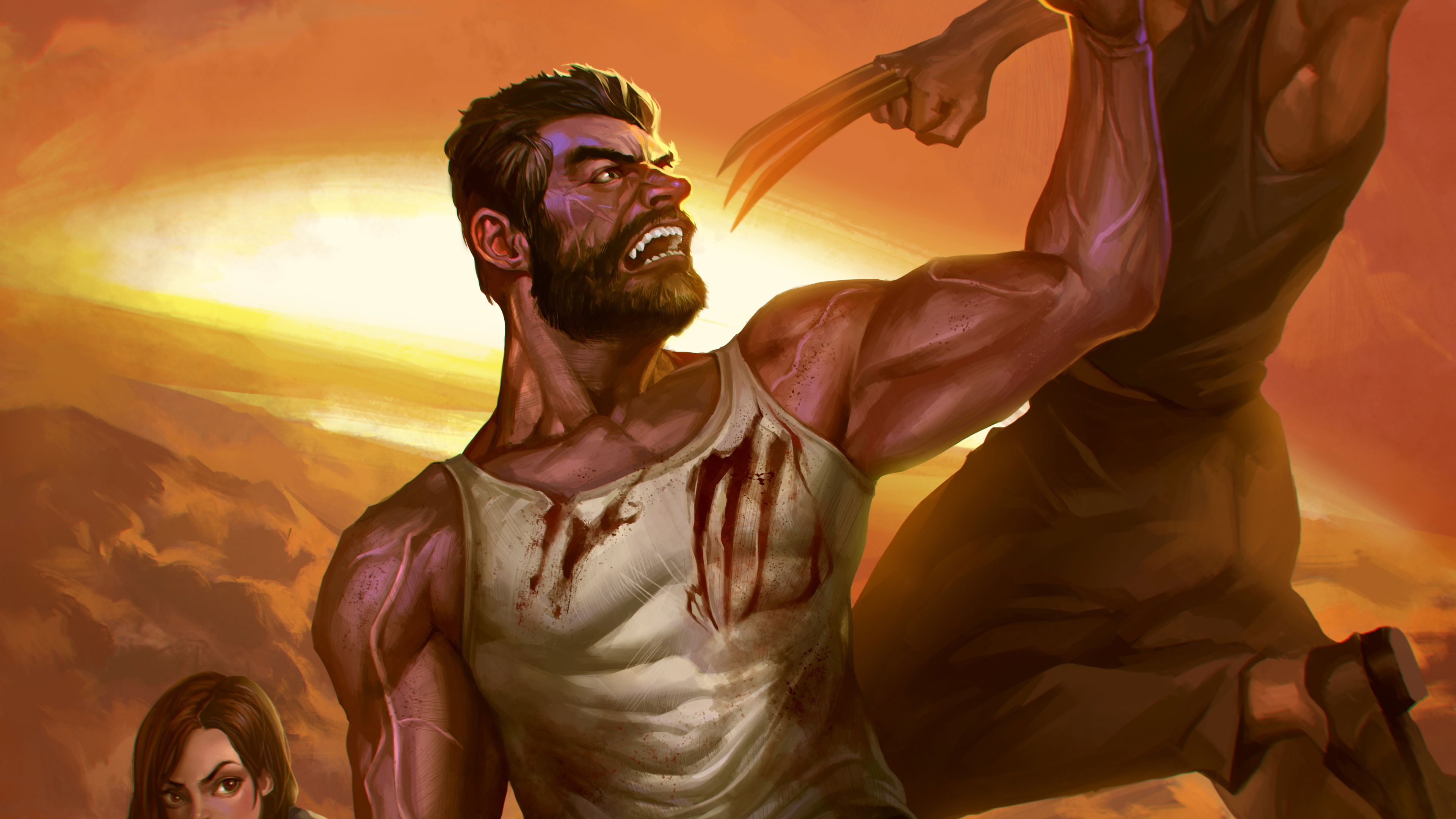 HD wallpaper: Wolverine poster, Hugh Jackman, Logan, The Wolverine,  muscular Build | Wallpaper Flare
