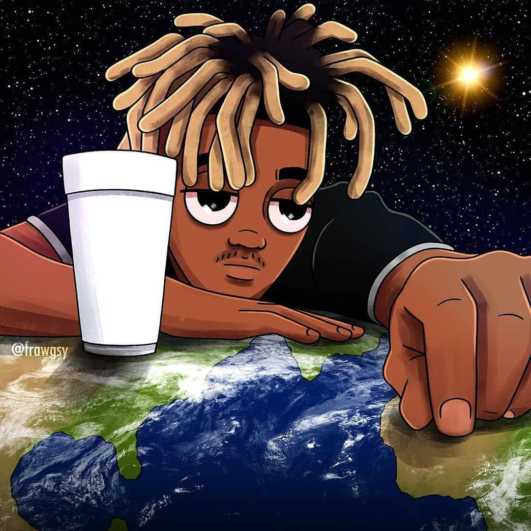 Juice Wrld Anime Wallpaper