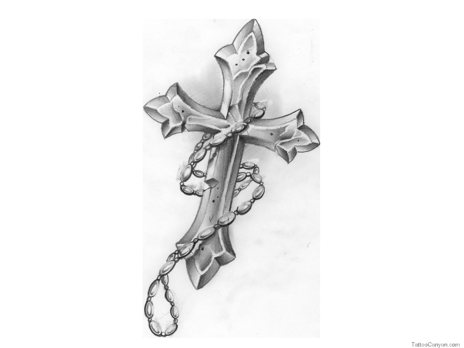 5 Rosary Tattoo Designs Samples And Ideas