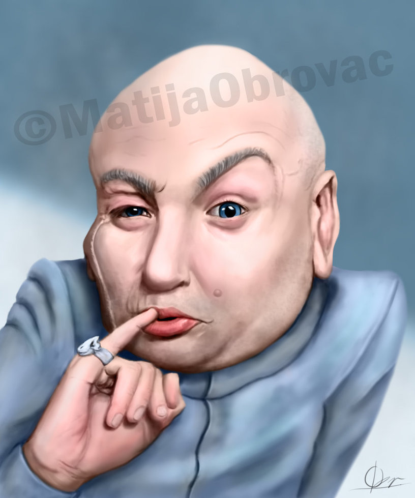 Dr Evil Caricature By Matija5850