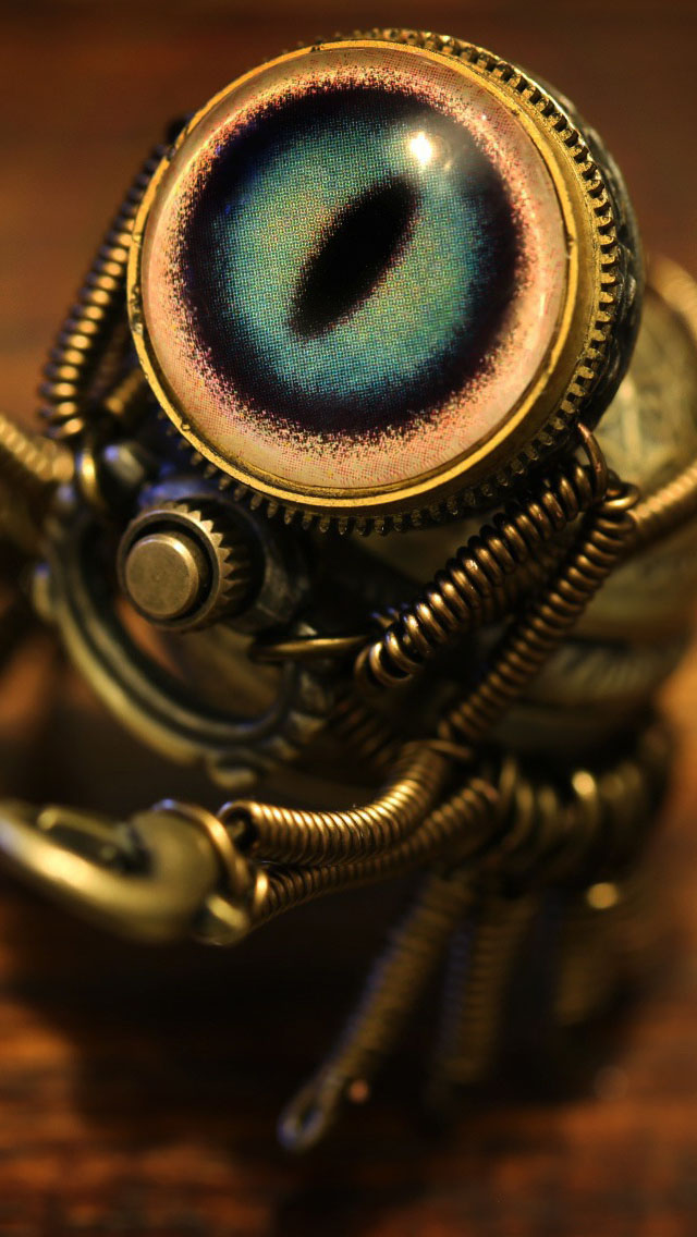 Steampunk Crab Wallpaper   iPhone Wallpapers 640x1136