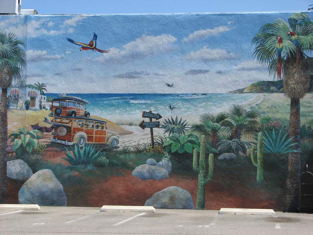 Beach Mural Wallpaper