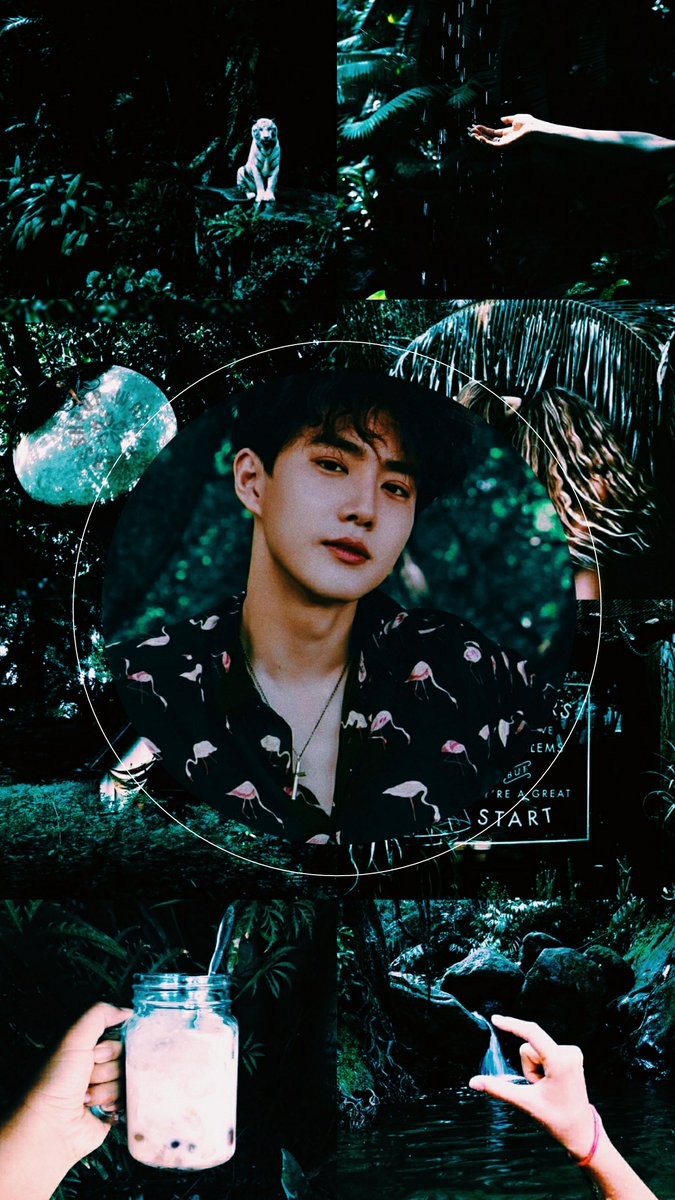 Though Exo Wallpaper Suho Aesthetic