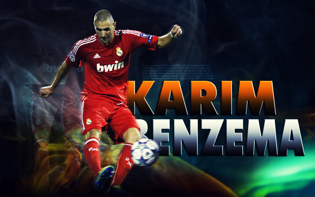 World Sports HD Wallpaper Karim Benzema