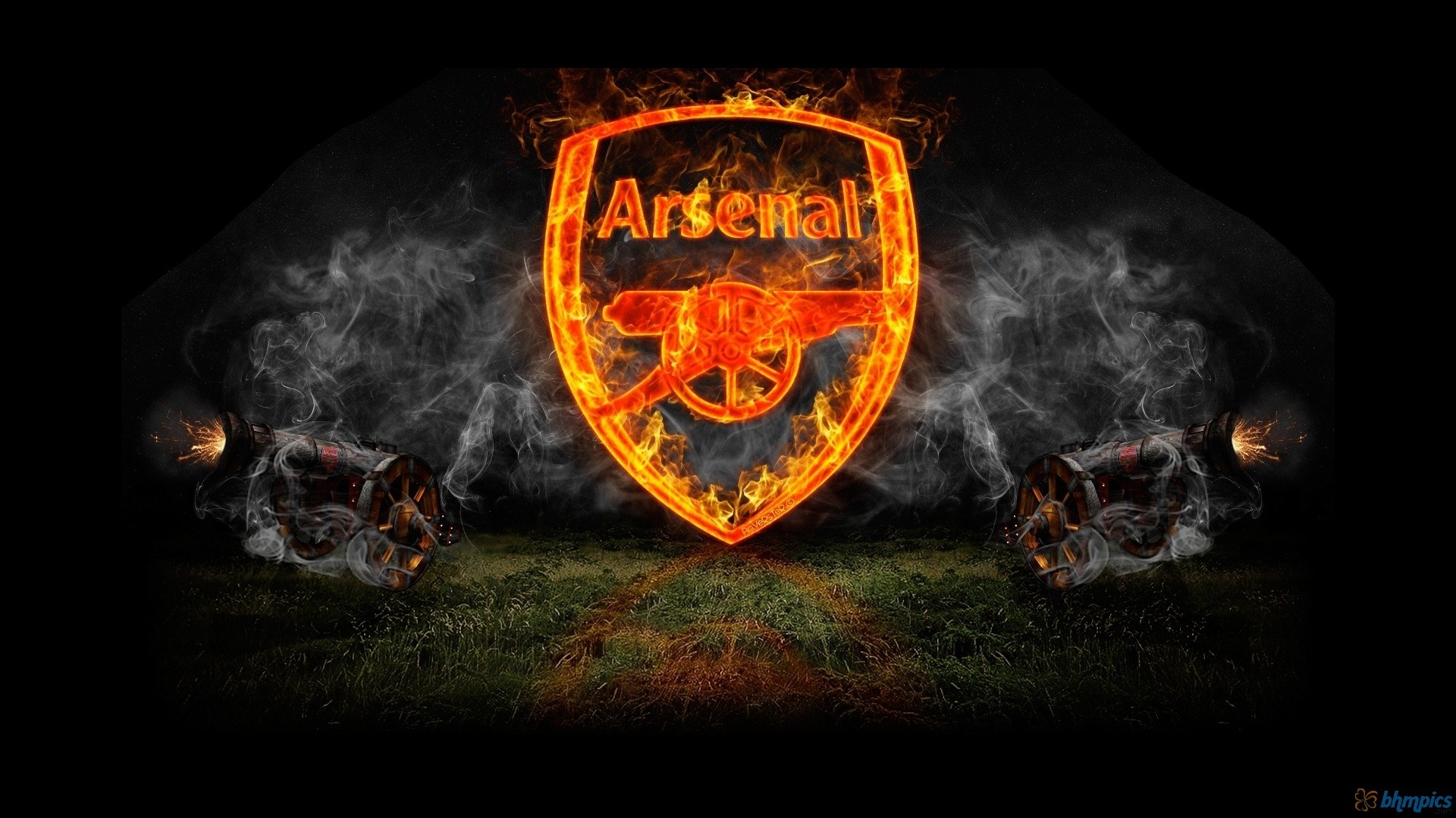 Arsenal FC Football Logo HD Wallpaper HD Wallpaper of 1920x1080