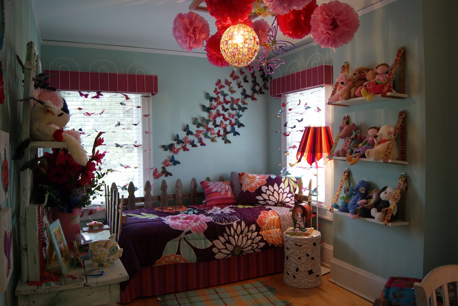 Decorating Bedroom With Butterflies