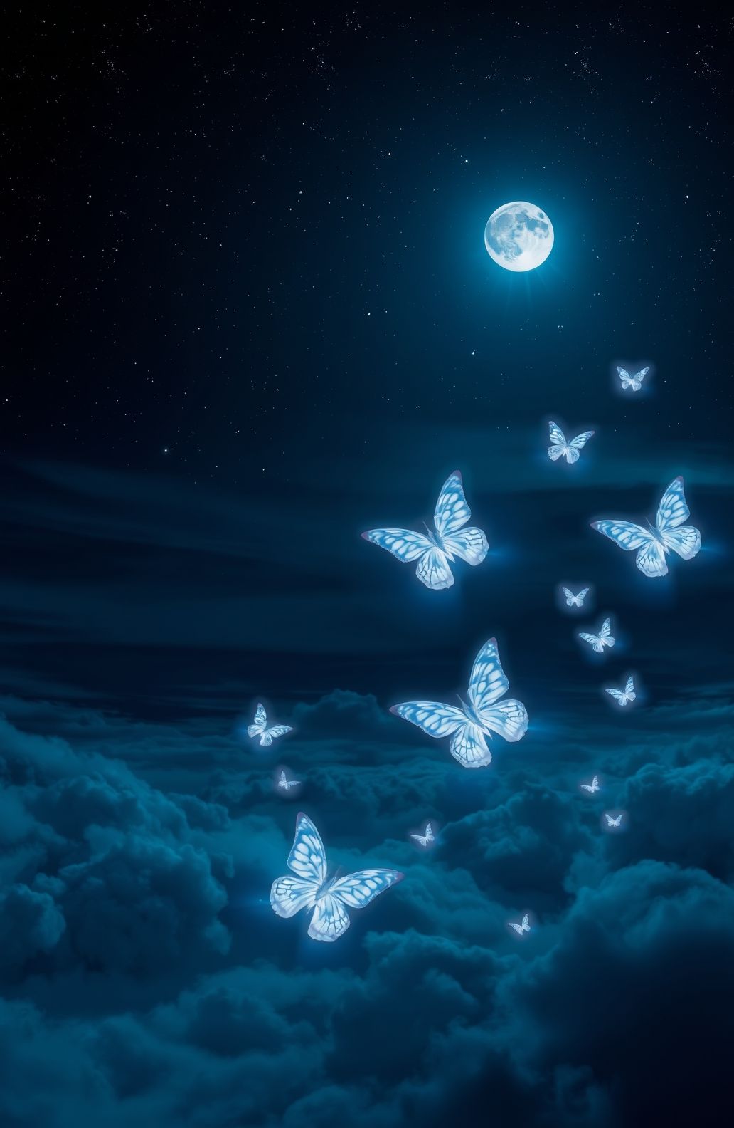 Night Butterfly Wallpaper