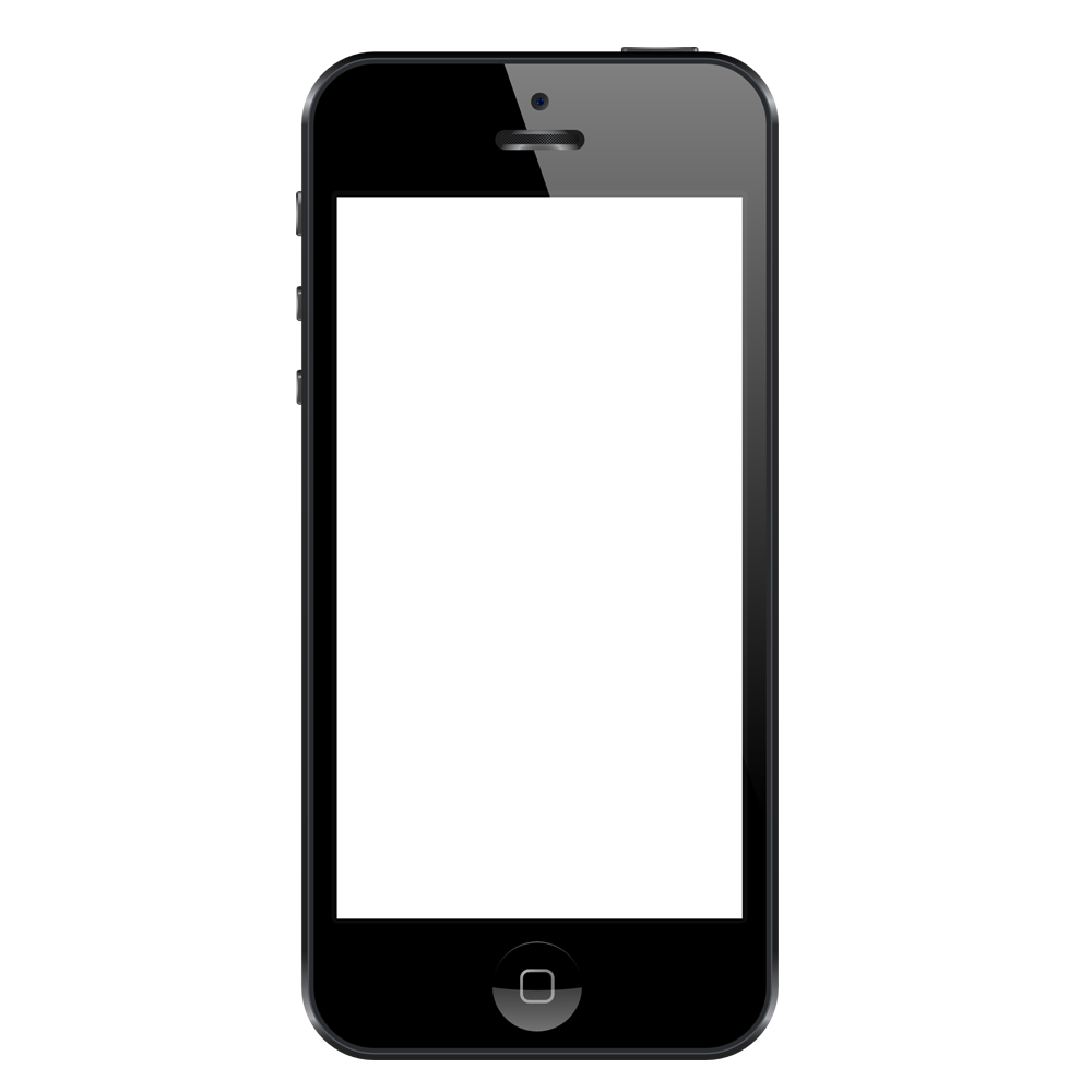 Apple iPhone With Transparent Background