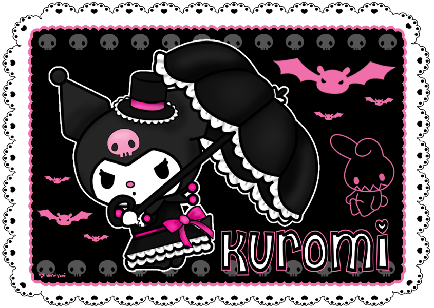 Desktop Computer Wallpaper Kuromi Wallpaper - Meulin