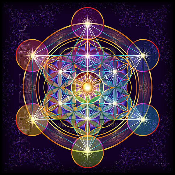 Fruit Of Life Metatron S Cube Ii By Lilyas