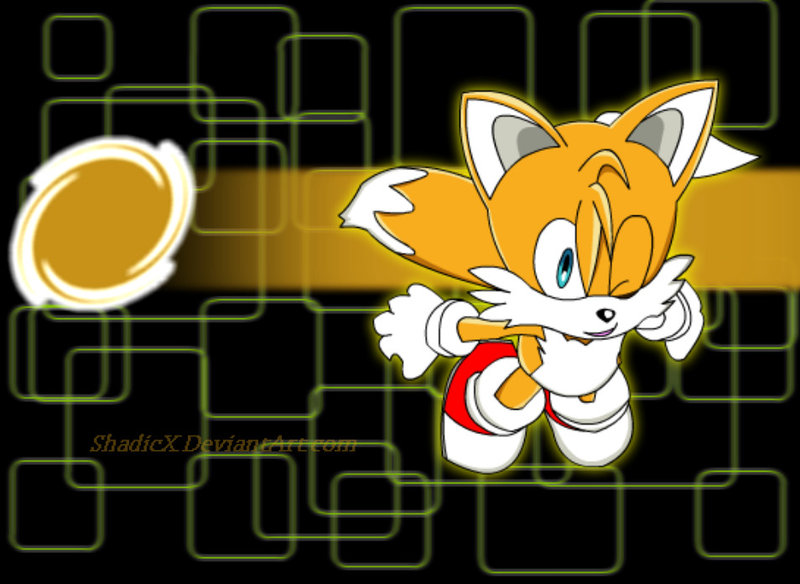 Miles Tails Prower Background By Shadicx