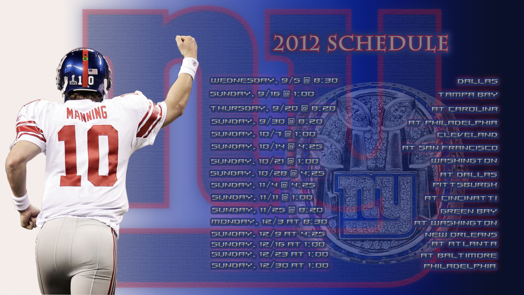 Wallpaper New York Giants Schedule By Pjc3320 Customize Org