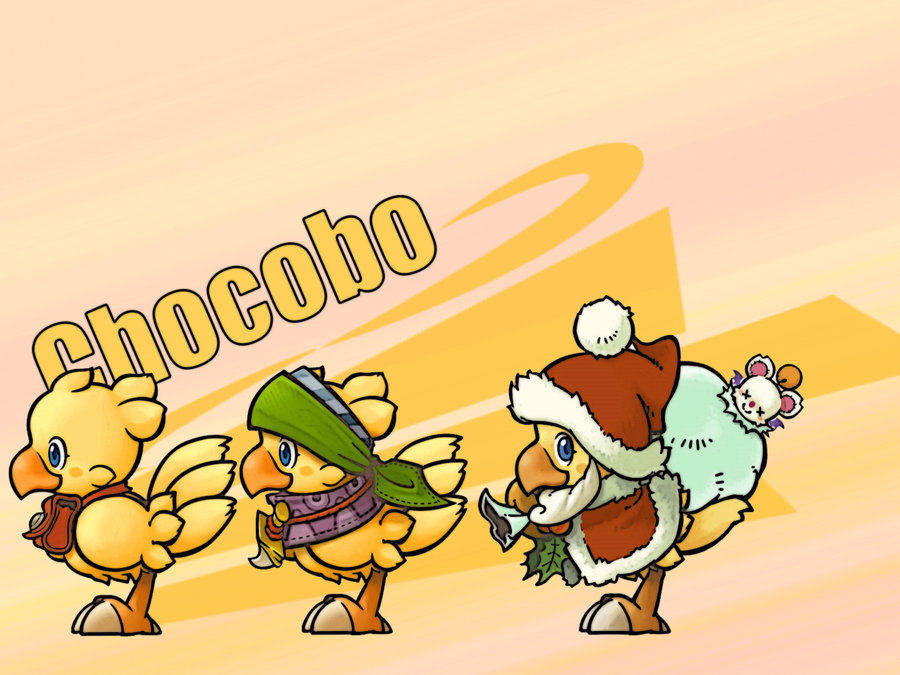 Chocobo Wallpaper By Zxdevil