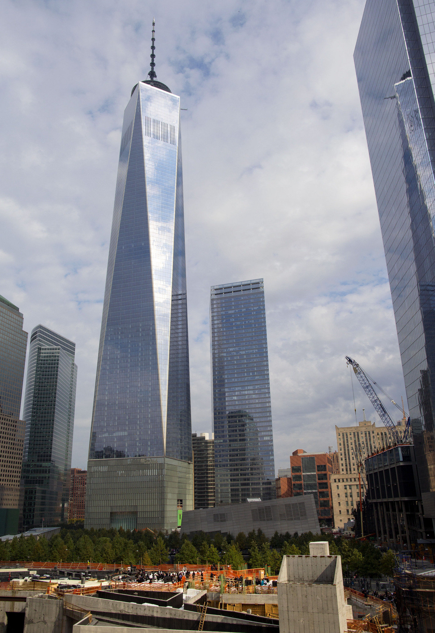 One World Trade Center Top HD Image For
