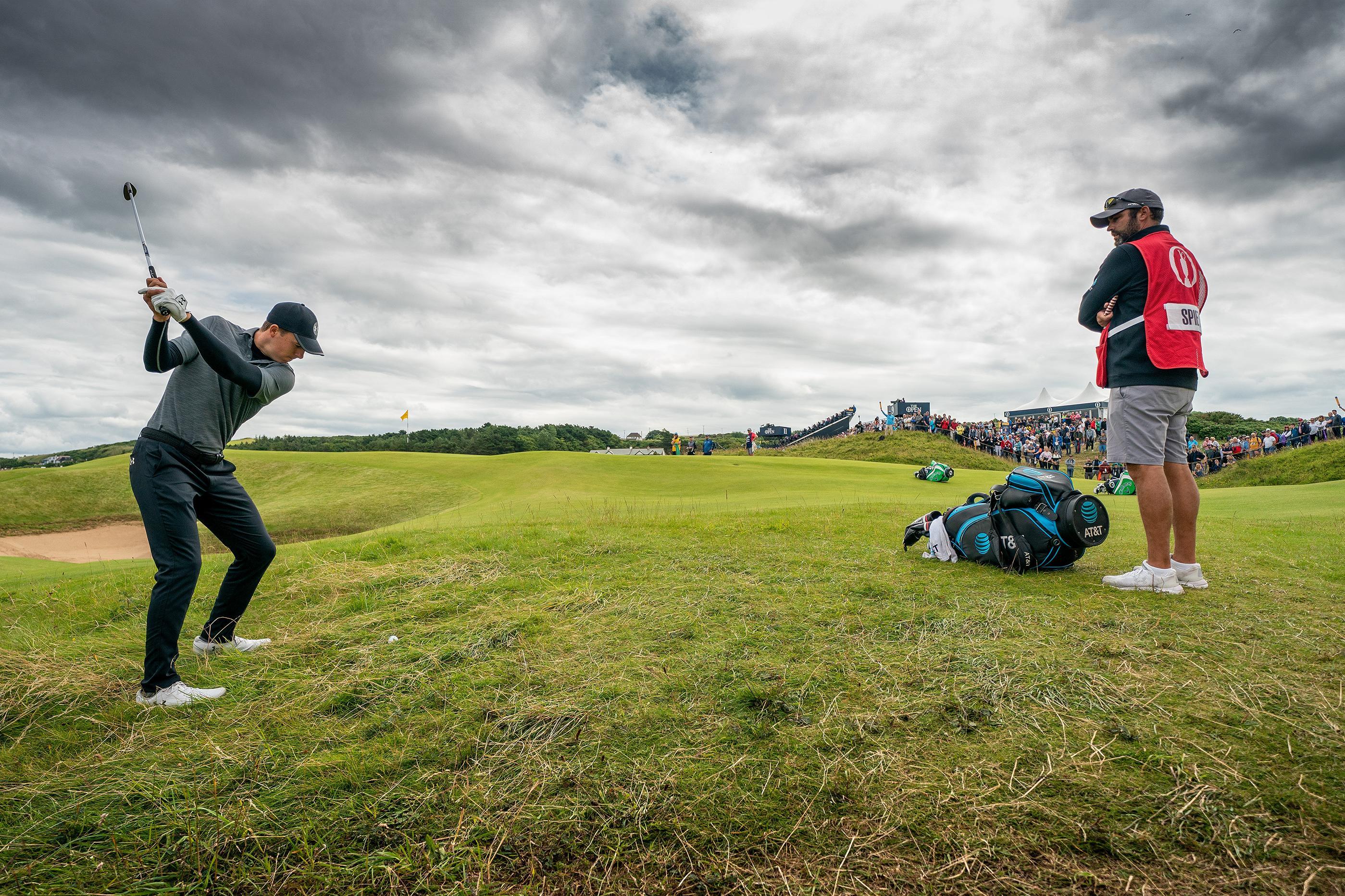 The Open Jordan Spieth Lurches Into Contention With Madcap Round
