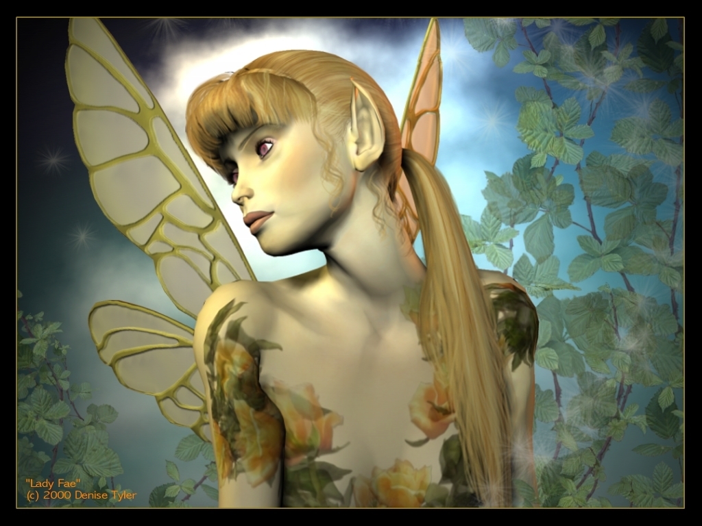 Beautiful Dark 3d Fairy Wallpaper PicsWallpapercom 1024x768