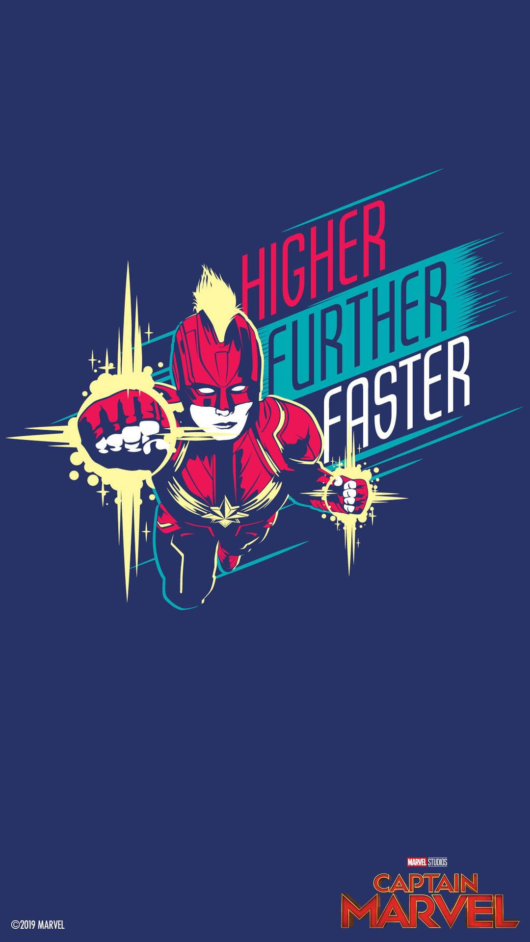 Captain Marvel Iphone Wallpaper
