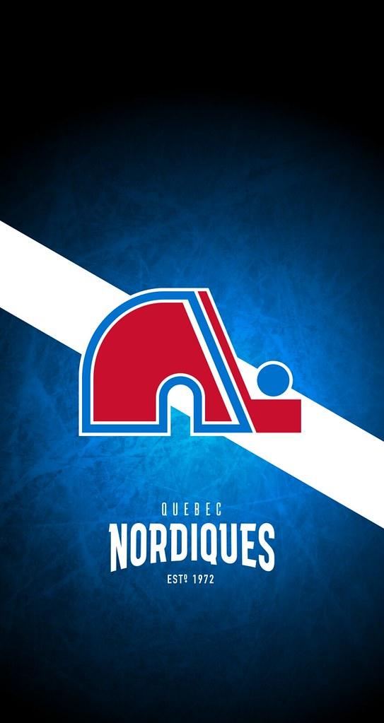 Quebec Nordiques Nhl iPhone Lock Screen Wallpaper