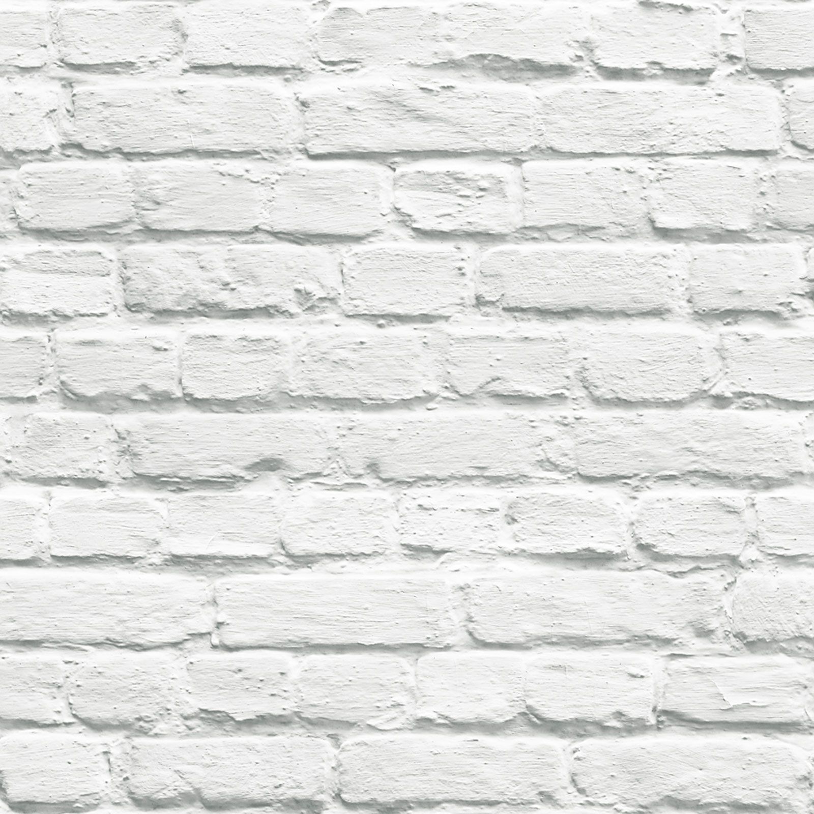 About Muriva Painted White Brick Wallpaper New Room Decor