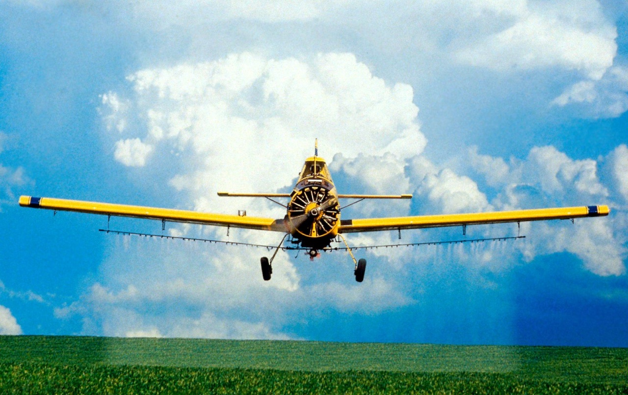 Crop Spraying Wallpaper Stock Photos