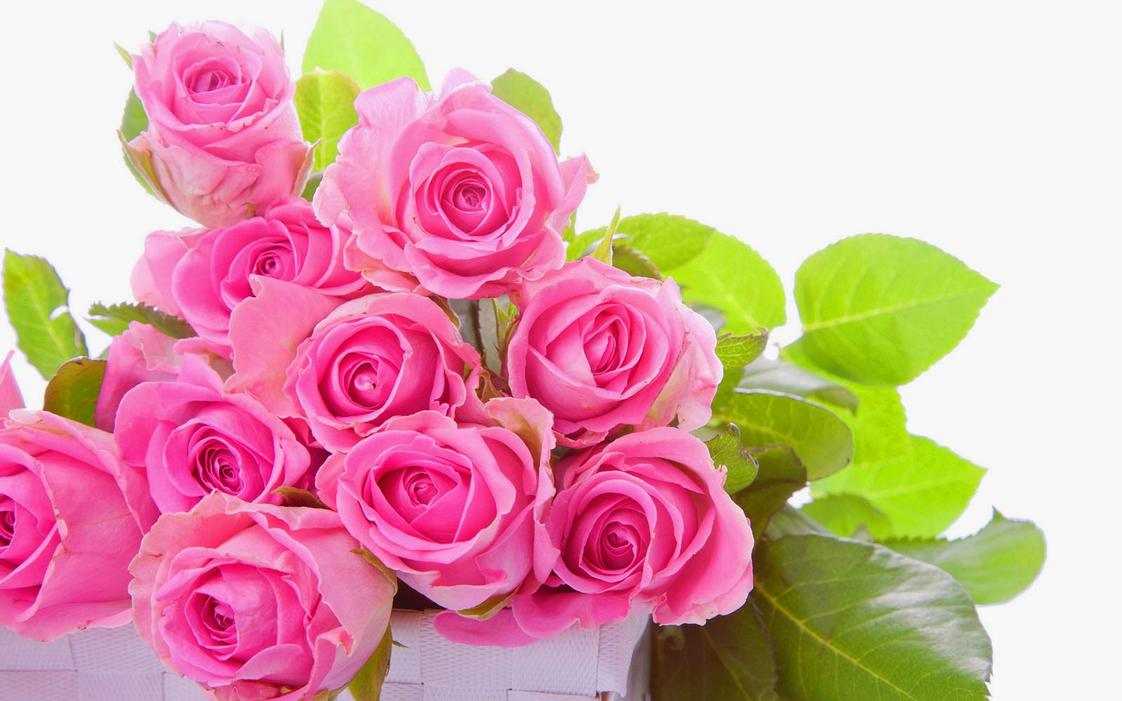 Pink Rose Bouquet Wallpaper Desktop