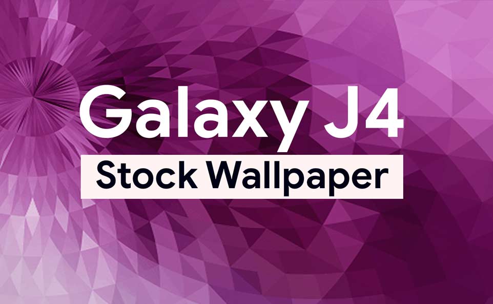 Galaxy J4 Stock Wallpaper