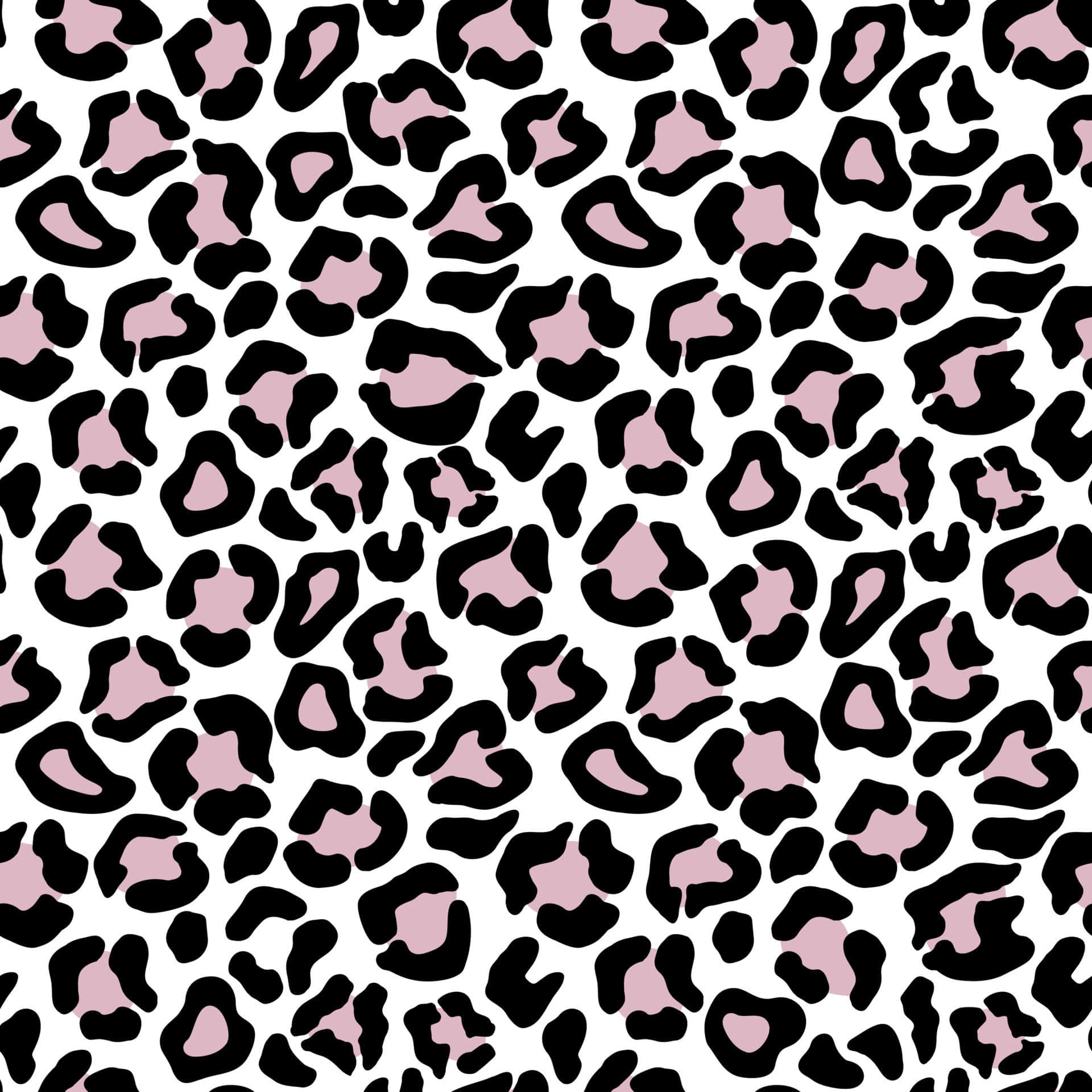 Pink Leopard Print Wallpaper
