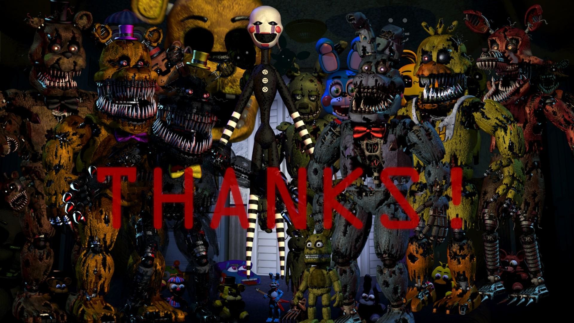 Fnaf Nightmare Wallpaper