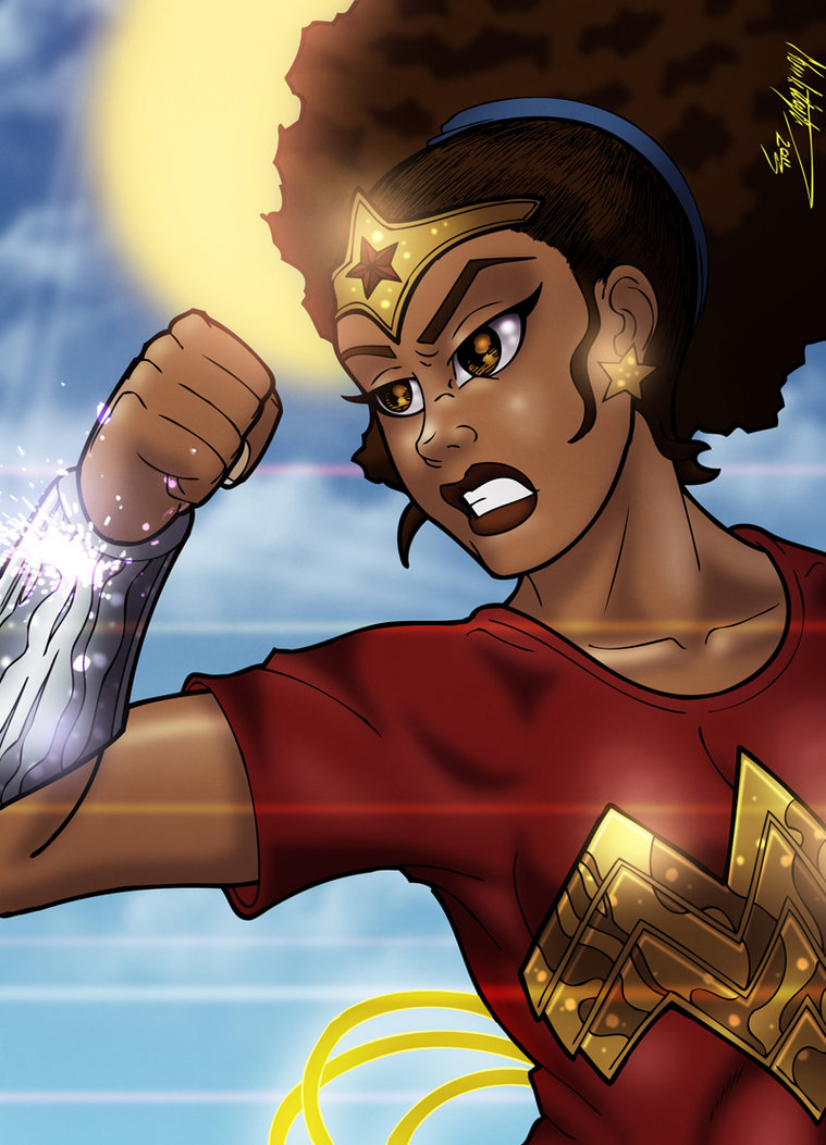 African American Wonderwoman By Anubis2kx