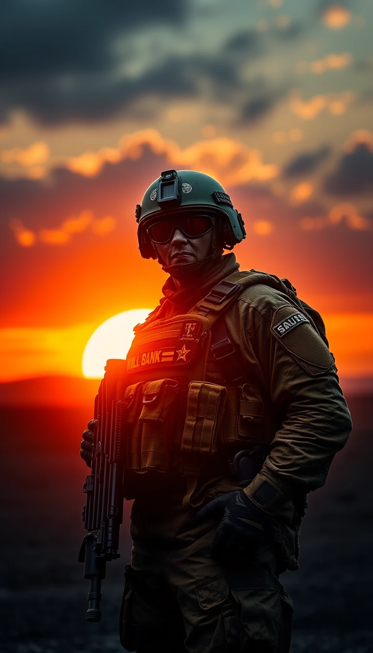 Military Soldier Phone Wallpaper