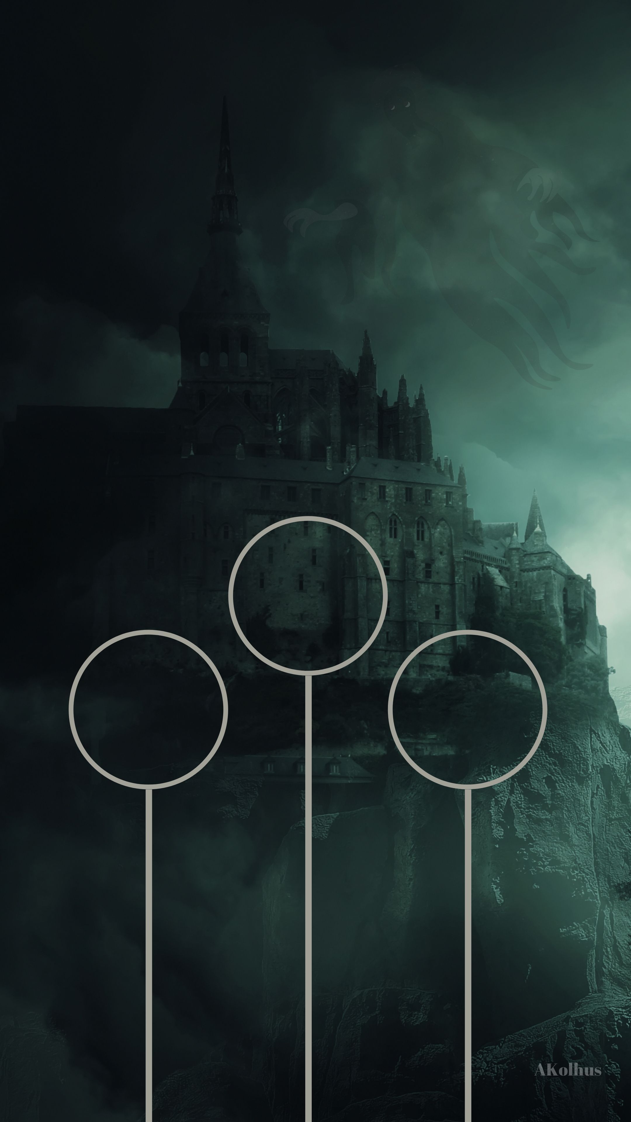 Slytherin Harry Potter House Houses Hogwarts Wallpaper